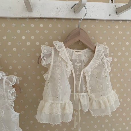 bebeholic/52. heart ribbon vest FREE
