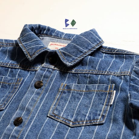 boneoune/12. chacha denim jacket XS-XL