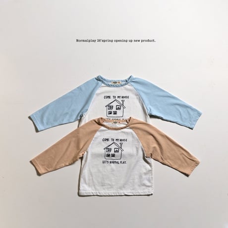 normalplay/53. my raglan T-shirt 12M-XL