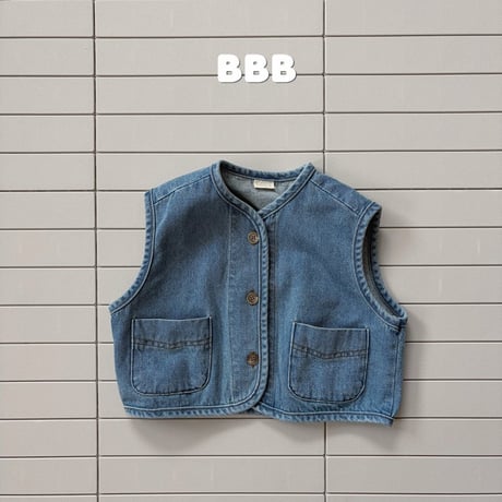 bellabambina/4. roose denim zzoki vest 2XS-XL