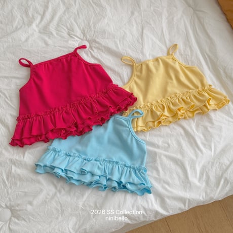 ninibello/152. joy heart punching sleeveless XS-XL