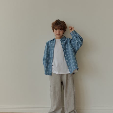 heydo/2. plain silket half t T-shirt JS-JL