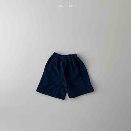 andbutter/63. Soft Terry Bermuda JS-JM