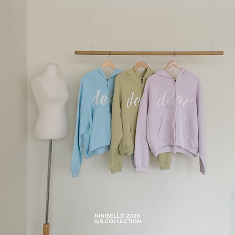 ninibello/88. dear hood -ADULT zipup FREE