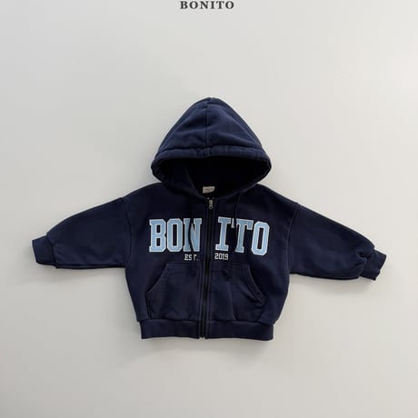 bonito/43. half half bonny hood zipup JS-JM