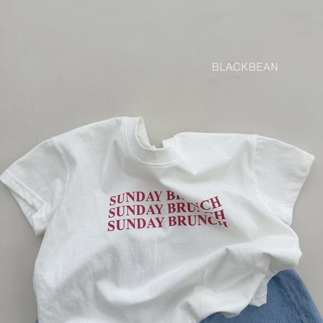 blackbean/52. lunch T-shirt MOM