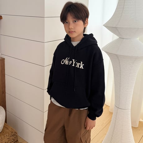 fromi/57. New York Embroidery Hoodie? S-XL