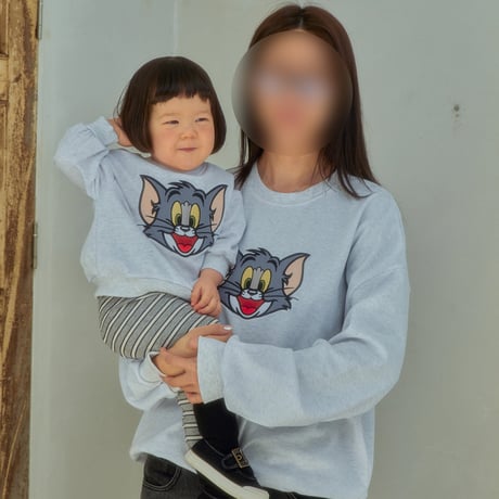 oottbebe/28. jerry family man-to-man XS(1-2Y)-XL(6-7Y)
