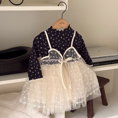 aosta/17. [Lace Ribbon Open Dress] FREE