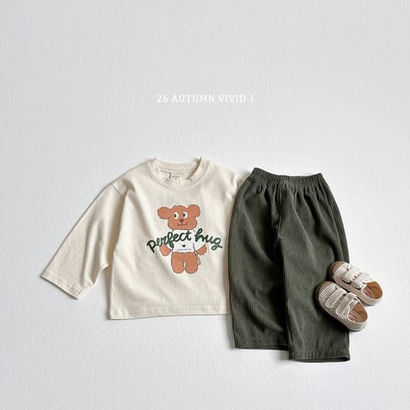 vividi/181. hug bear check updown  XS-XL