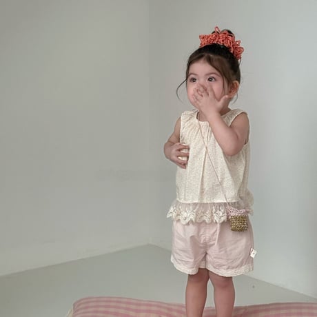 aiai/38. lace summer updown set S(6M-2Y)-XL(4-5Y)