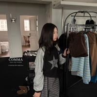 comma/34. star ragran T-shirt 110-130