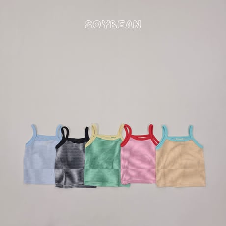 soybean/28. plan ) stripe sleeveless JS-JM