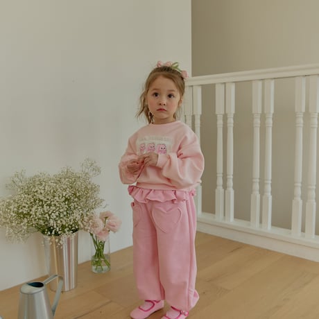 ueo/29. heart fril jogger S-XL