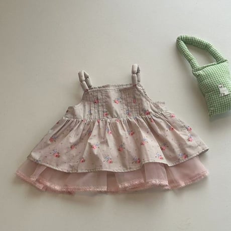 aiai/96. pink flower blouse 90-130
