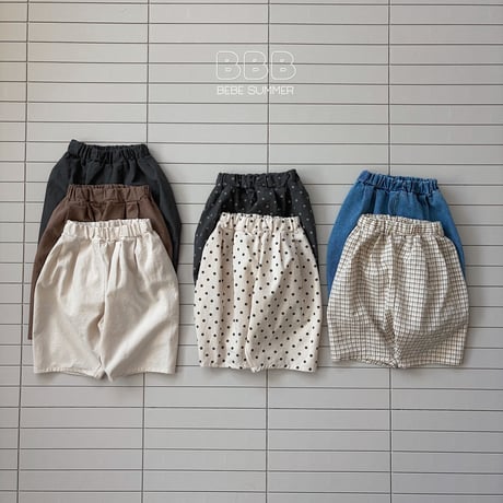bellabambina/101. finger ( check ) pants 12M-XL