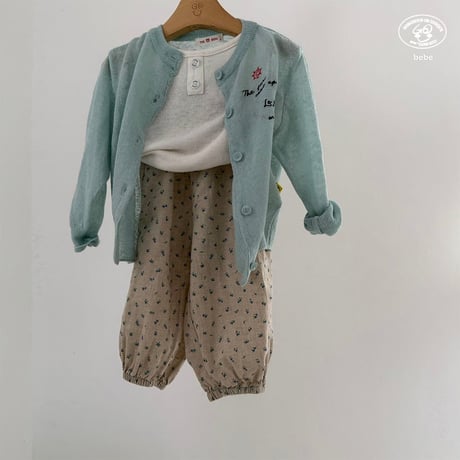 gou/144. B- flower pants 2(6-12M)-3(12-18M)