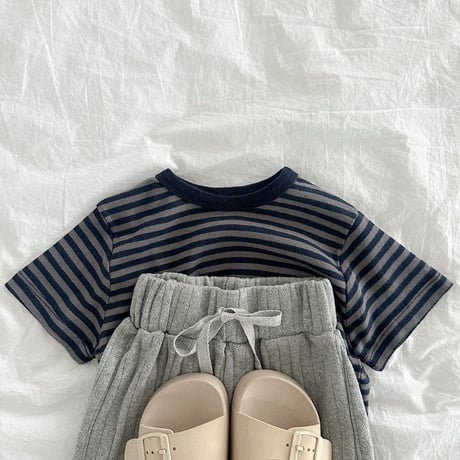 digreen/35. camel stripe tee S-2XL