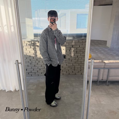 bunnypowder/30. check shirt ADULT
