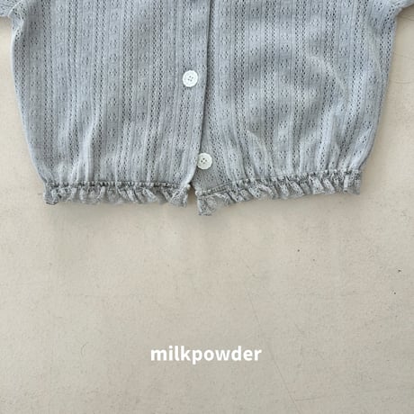 milkpowder/3. half t ) cardigan 5-11