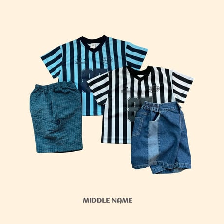 middlename/55. mesh T-shirt S-XL
