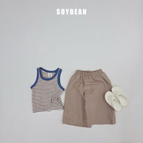 soybean/161. plan ) marine stripe sleeveless JS-JM