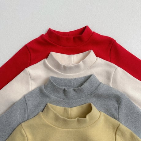 atomeme/13. Plain Turtleneck T-shirt? S-XL