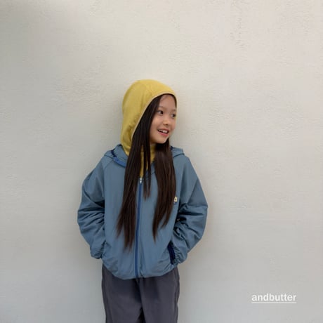 andbutter/44. Stripe Windbreaker JS-JM