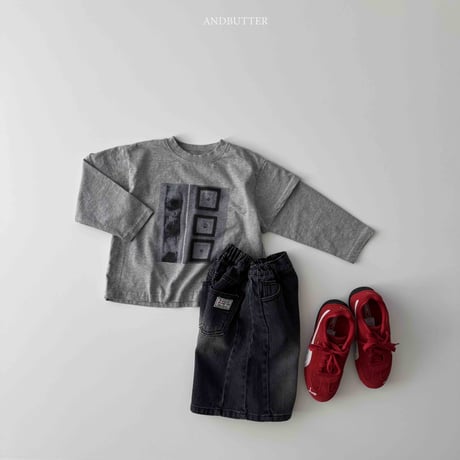 andbutter/39. Puppy Layered Tee JS-JM