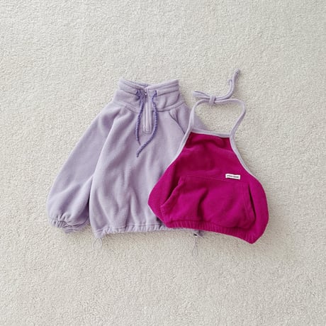 urbanrabbit/61. Fleece Anorak & Halter Set JS-JM