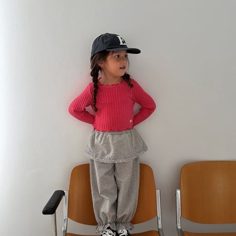 ellymolly/47. cottage lace jogger pants 5-11