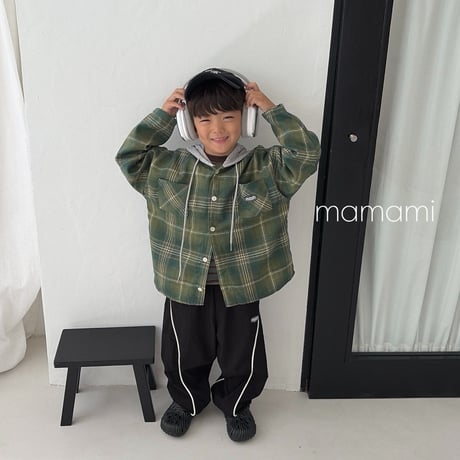 mamami/42. ray hood jacket XS-XL