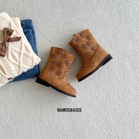 namoo/37. naru flower sweade boots 150-210