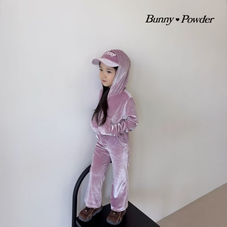 bunnypowder/132. hood zipup S-XL