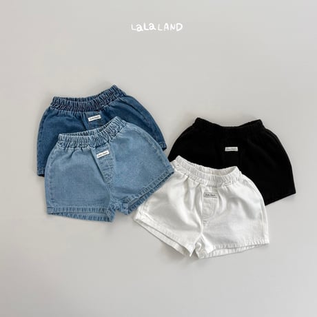 lalaland/13. simple cotton half pants XS-XL