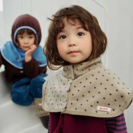 hans/2. fleece dot warmer S-M