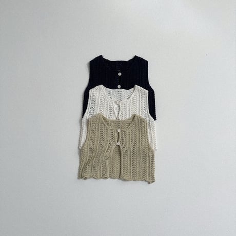 atomeme/11. Coco Knit Vest S-XL