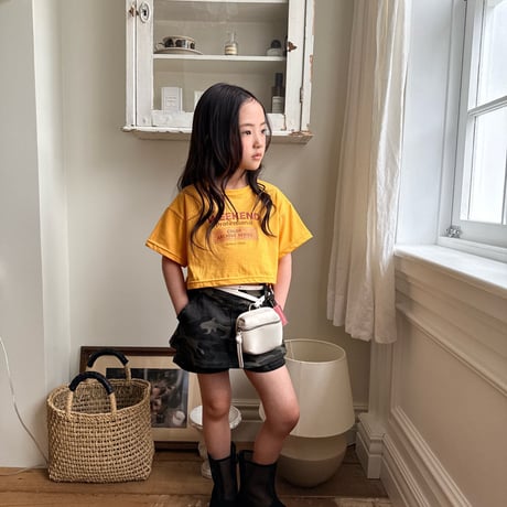 comma/51. Weekend crop T-shirt 160-170