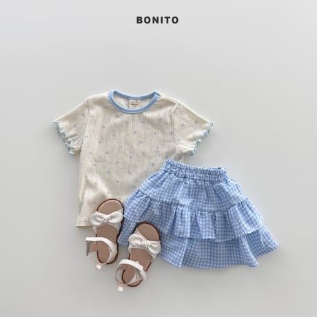 bonito/96. bloom eyelet tee ? JS-JM
