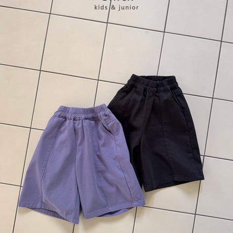 owen/36. pin tuck bermuda pants JS-JXL
