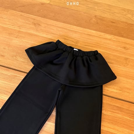 ohho/15. jenny fril rayerd pants S-2XL