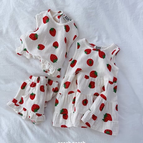 peachpeach/25. strawberry one-piece XS-XL