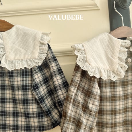 valubebe/18. check kay blouse 6M-S