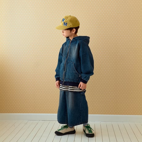 minimal/70. road denim hood jumper S-XL