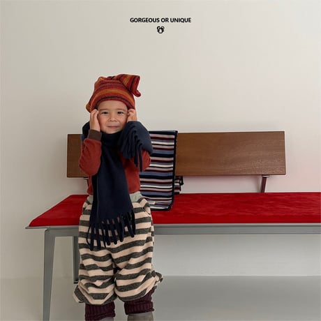 gou/66. masil Gara pants JS(8-9Y)-JL(10-11Y)