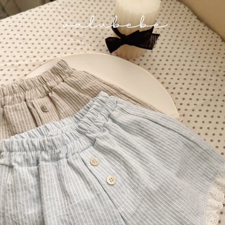 valubebe/76. classic lace half pants 6M-S