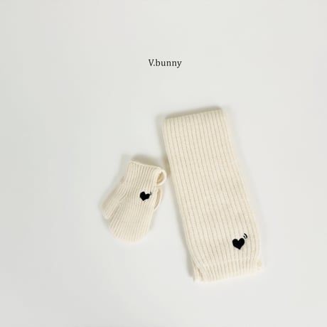 vbunny/63. heart embroidery glove FREE