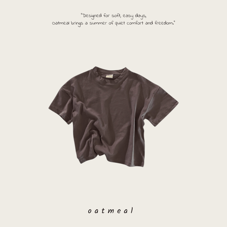 oatmeal/22. double basic round XS-XL
