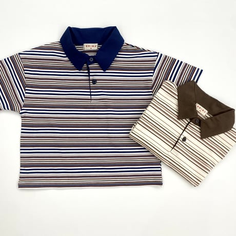 erinj/24. ST two color collar T-shirt JS-JXL