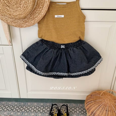 poisson/55. stripe top S-XL